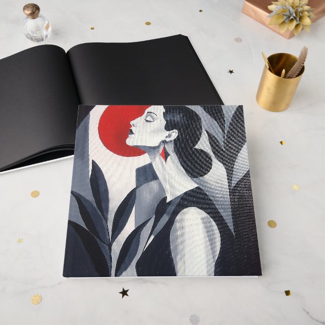 Midnight Radiance Guestbook (Front Open)