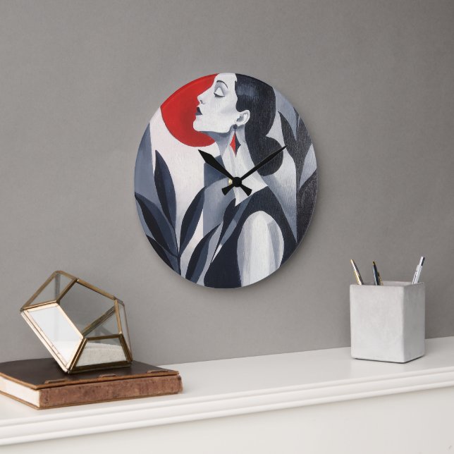 Midnight Radiance Wall Clock (Office)