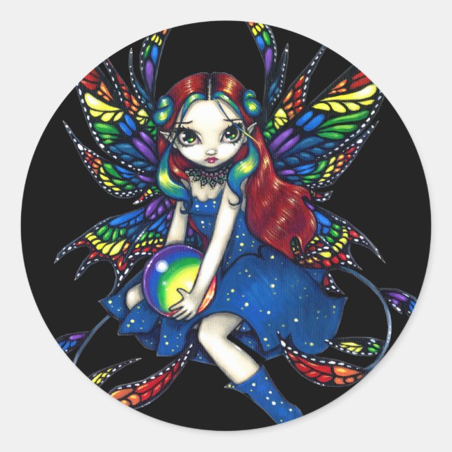 "Midnight Rainbow" Sticker (Front)