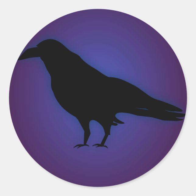 Midnight Raven sticker (Front)