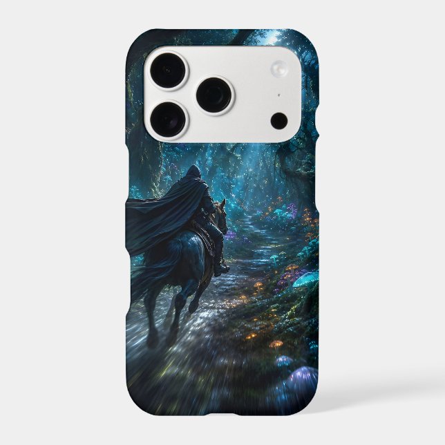 Midnight Rider Through the Enchanted Forest – Dark (Back)
