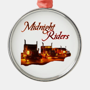 Midnight Riders Metal Tree Decoration
