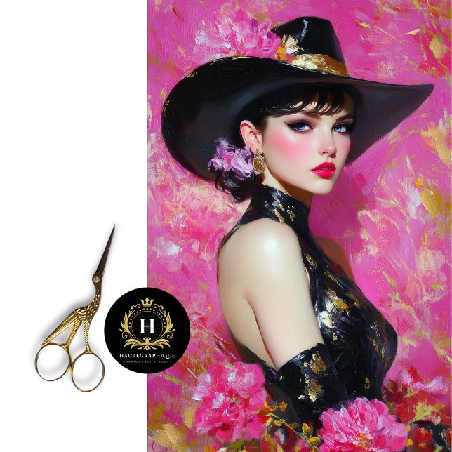 Midnight Rodeo Glam Decoupage Tissue Paper (Creator Uploaded)