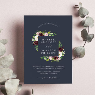 Midnight Romance Wedding Invitation