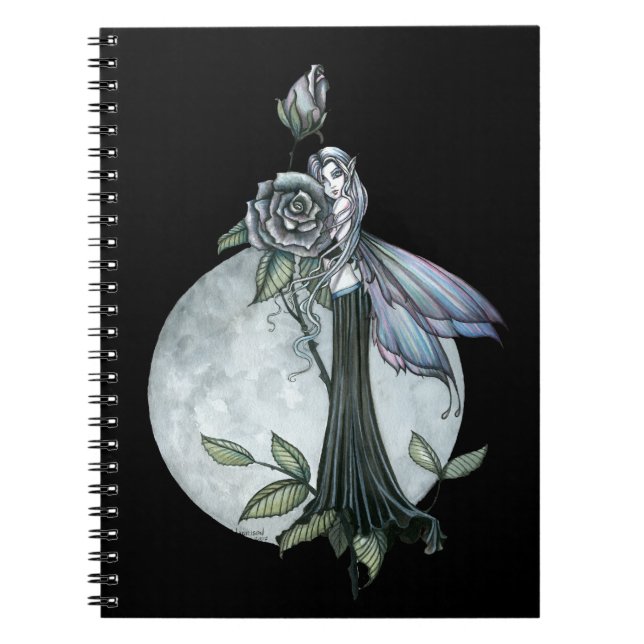 Midnight Rose Fairy Notebook (Front)