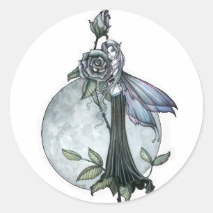 MIdnight Rose Fairy Stickers