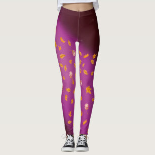 Midnight Roses Leggings
