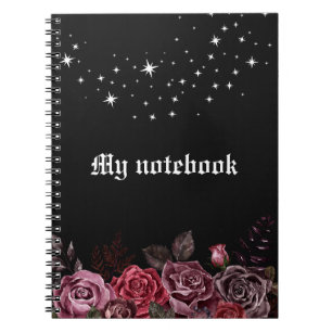 Midnight Roses Notebook – Gothic Journal