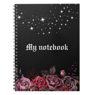 Midnight Roses Notebook – Gothic Journal