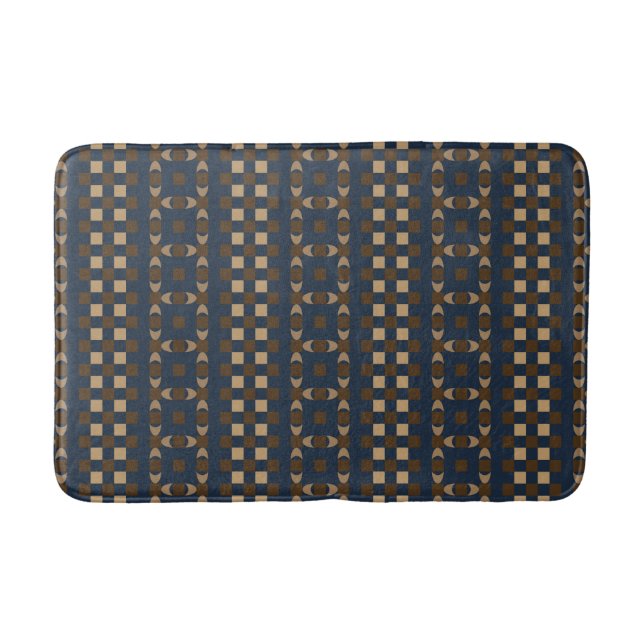Midnight Sand Pattern Bath Mat  (Front)