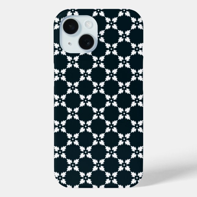 Midnight Sapphire Lattice Case-Mate iPhone Case (Back)