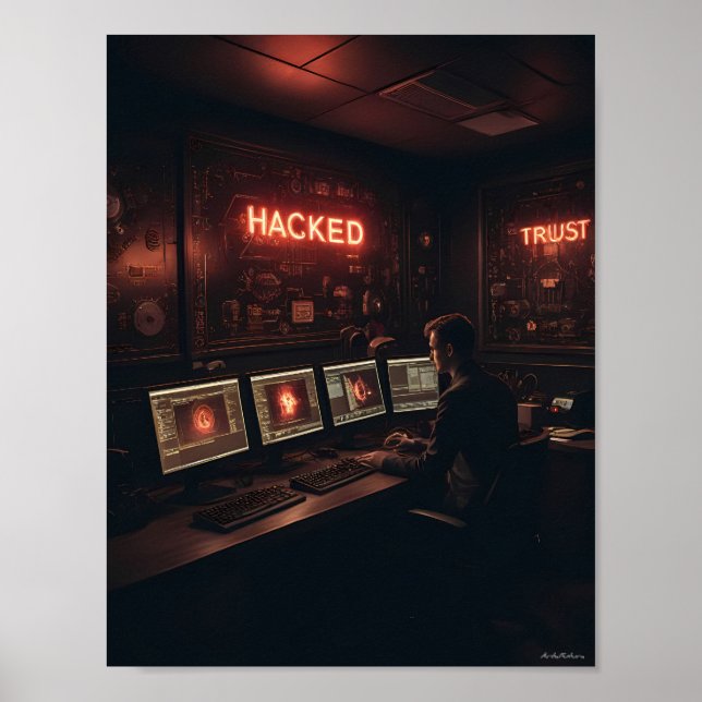 Midnight Security Operations Glow Poster (Front)