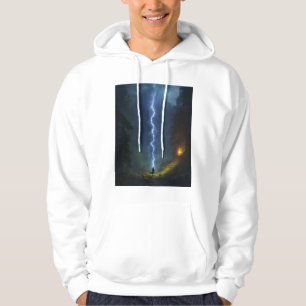 "Midnight Shadow Bolt Sorcery T-Shirt" Hoodie