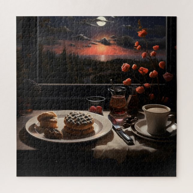 Midnight Snack Jigsaw Puzzle (Vertical)