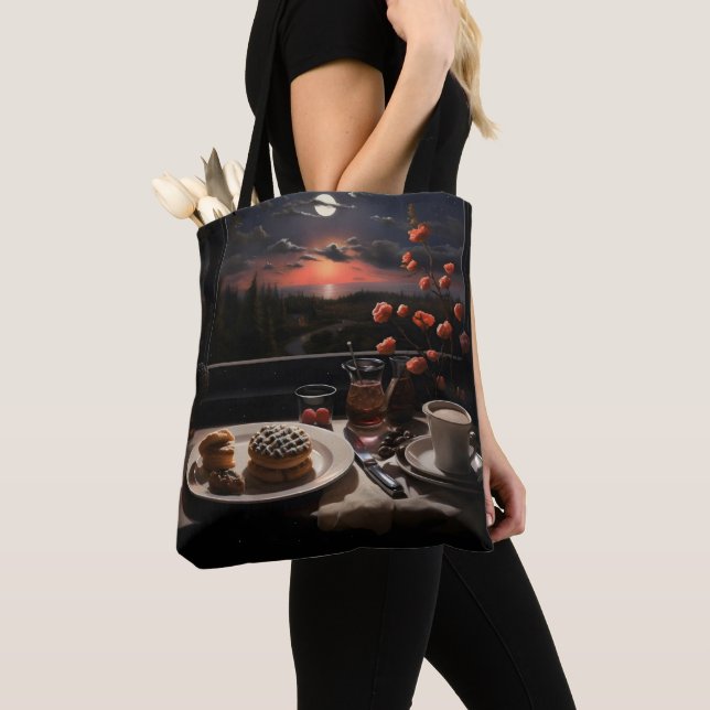 Midnight Snack Tote Bag (Close Up)