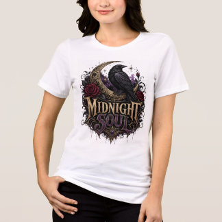 midnight soul raven Tri-Blend shirt
