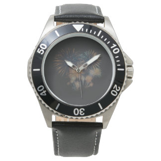 Midnight Spark: 2026 Fireworks Men’s Watch