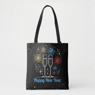 Midnight Sparkle Celebration Tote Bag