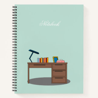 Midnight Study Desk Notebook