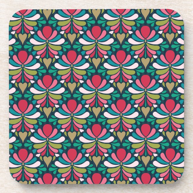 Midnight Topiary Coaster (Front)