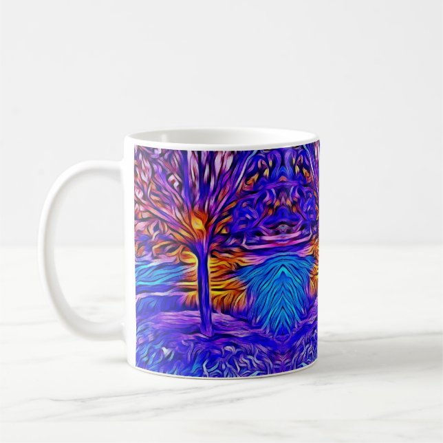Midnight Tree Coffee Mug (Left)
