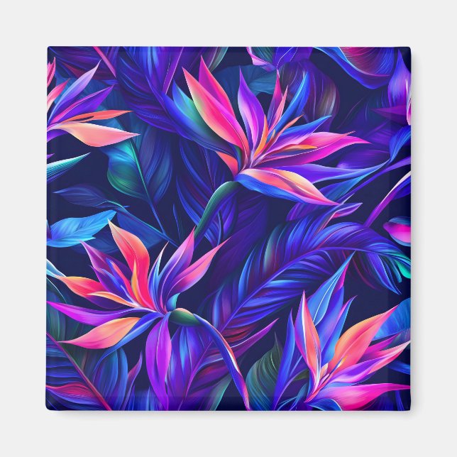 Midnight Tropical Rainforest Magnet (Front)
