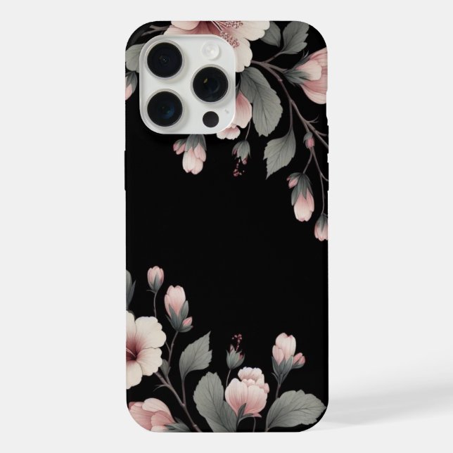 Midnight Tropics iPhone Case (Back)