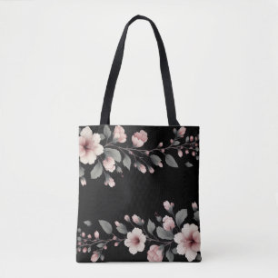 Midnight Tropics Tote Bag