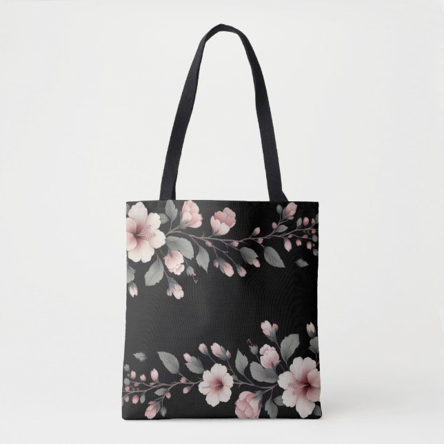 Midnight Tropics Tote Bag (Front)