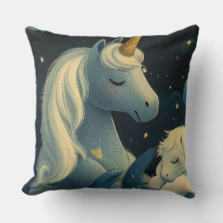 Midnight Unicorn Slumber Party Cushion