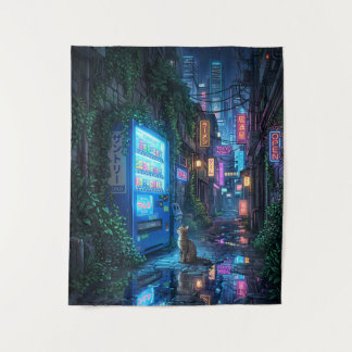 Midnight Vending Machine Tapestry