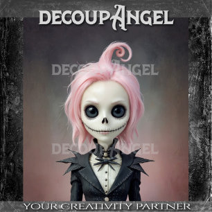 Midnight Waltz Decoupage Tissue Paper