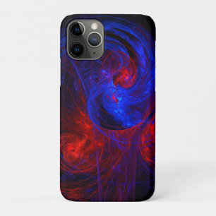 Midnight Wave - Abstract Fractal Art Case-Mate iPhone Case