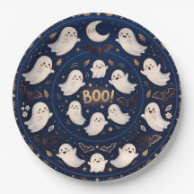 Midnight Whimsy Celestial Ghost Mandala Boo