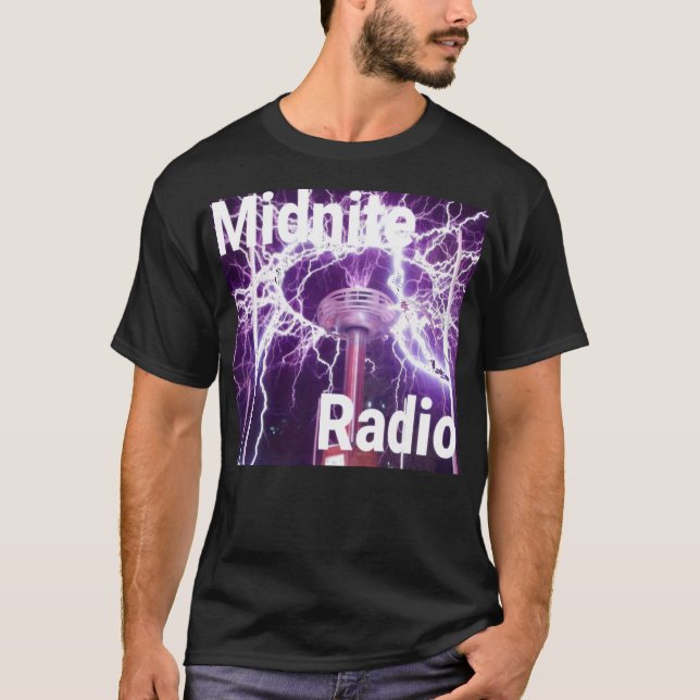 Midnite Radio Underground Internet Station T-Shirt (Front)