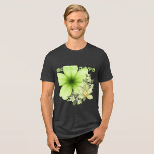 Midori no daichi no sasayaki charcoal Tri-Blend shirt