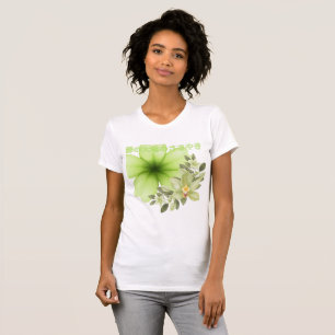Midori no daichi no sasayaki white T-Shirt