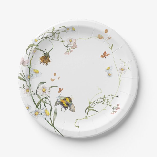 Midsummer collection paper plate (Front)