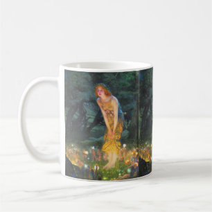Midsummer Eve (1908) by Edward Robert Hughes Coffee Mug