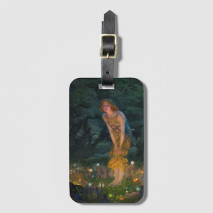 Midsummer Eve by Edward Robert Hughes Luggage Tag