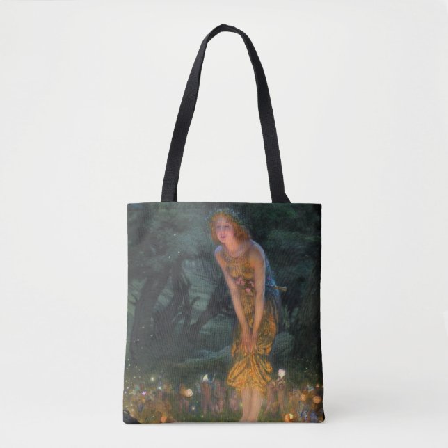 Midsummer Eve c. 1908 by Edward Robert Hughes Tote Bag (Front)