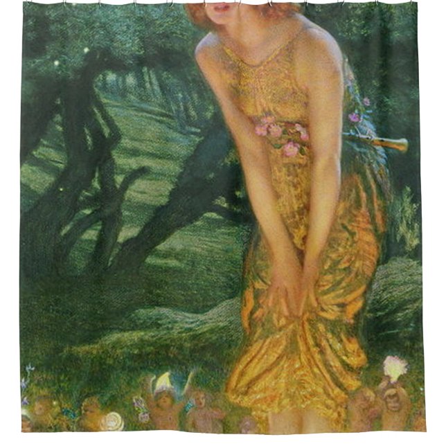 Midsummer Eve Edward Robert Hughes 1908 Shower Curtain (Front)