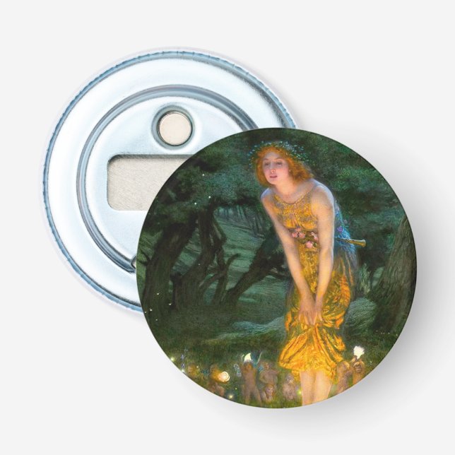 Midsummer Eve Edward Robert Hughes Bottle Opener (Front)