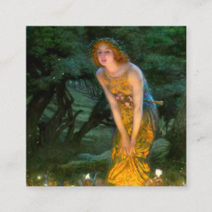 Midsummer Eve Edward Robert Hughes Enclosure Card