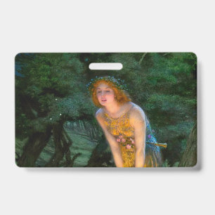 Midsummer Eve Edward Robert Hughes ID Badge