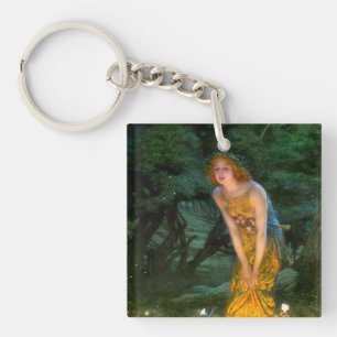 Midsummer Eve Edward Robert Hughes Key Ring