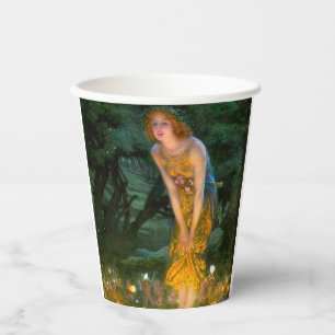 Midsummer Eve Edward Robert Hughes Paper Cups