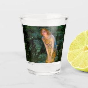 Midsummer Eve Edward Robert Hughes Shot Glass