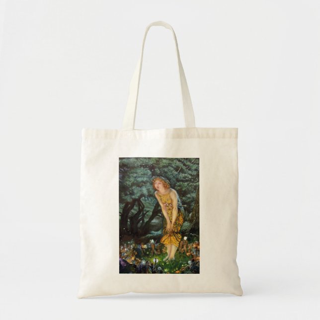 Midsummer Eve, Edward Robert Hughes Tote Bag (Front)