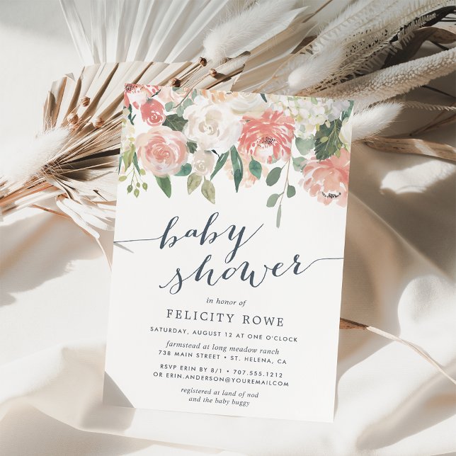 Midsummer Floral | Baby Shower Invitation (Creator Uploaded)